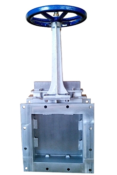 Manualsquard knife gate valves