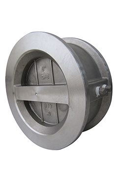 Dual plate wafer check valves