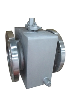 Semi jacket ball valves