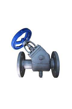 Semi jacket Y type globe valves