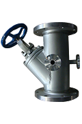 Full jacket Y type globe valves